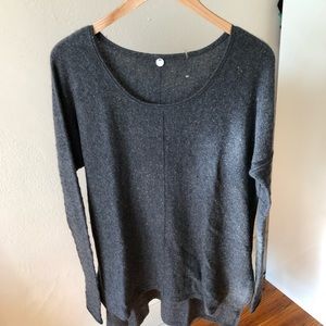 Margaret O’Leary Boxy Scoop 100% Cashmere Sweater